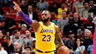 LeBron James exploded for his only 50-point performance of the season against the Heat